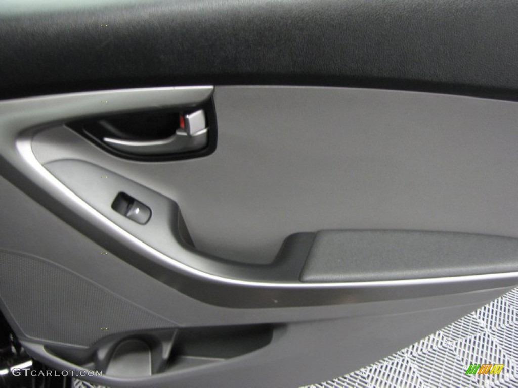 2011 Elantra GLS - Black / Black photo #22