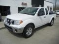 Avalanche White - Frontier SE V6 King Cab Photo No. 2