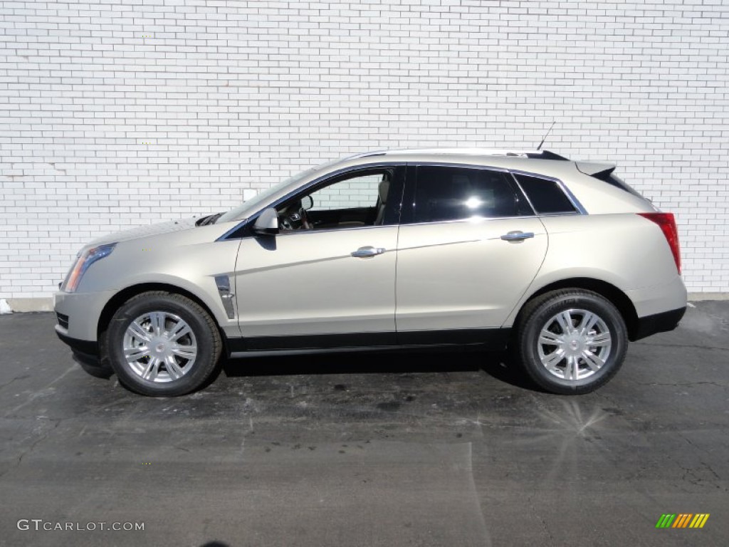 Gold Mist Metallic 2011 Cadillac SRX FWD Exterior Photo #61723359