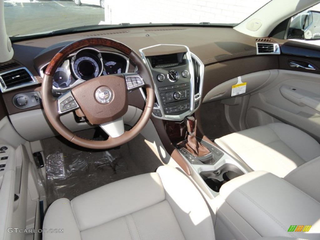 2011 Cadillac SRX FWD Shale/Brownstone Dashboard Photo #61723404