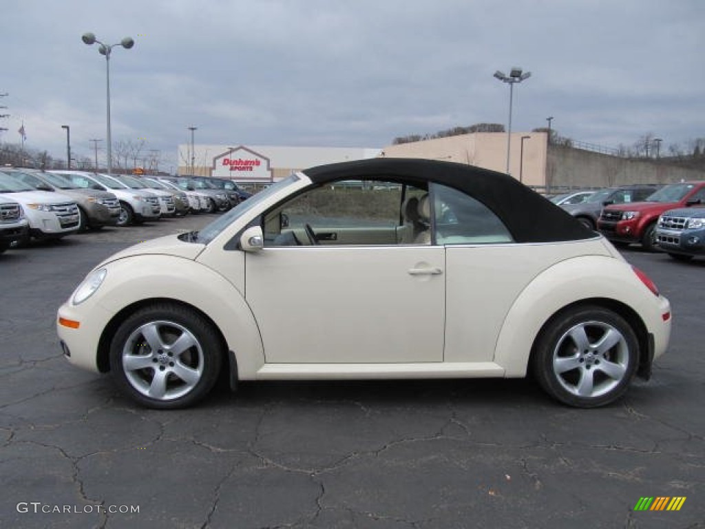 Harvest Moon Beige 2007 Volkswagen New Beetle 2.5 Convertible Exterior Photo #61723545