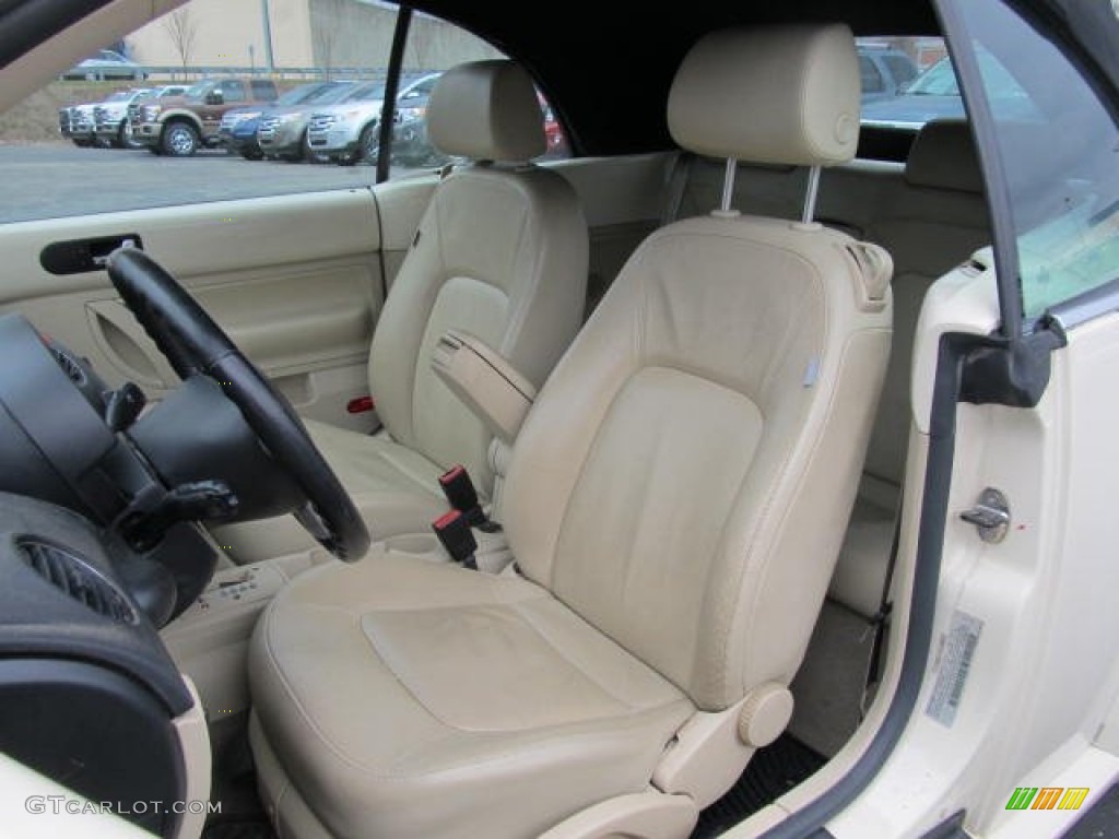 Cream Interior 2007 Volkswagen New Beetle 2.5 Convertible Photo #61723599