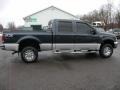 2002 True Blue Metallic Ford F350 Super Duty XLT Crew Cab 4x4  photo #13