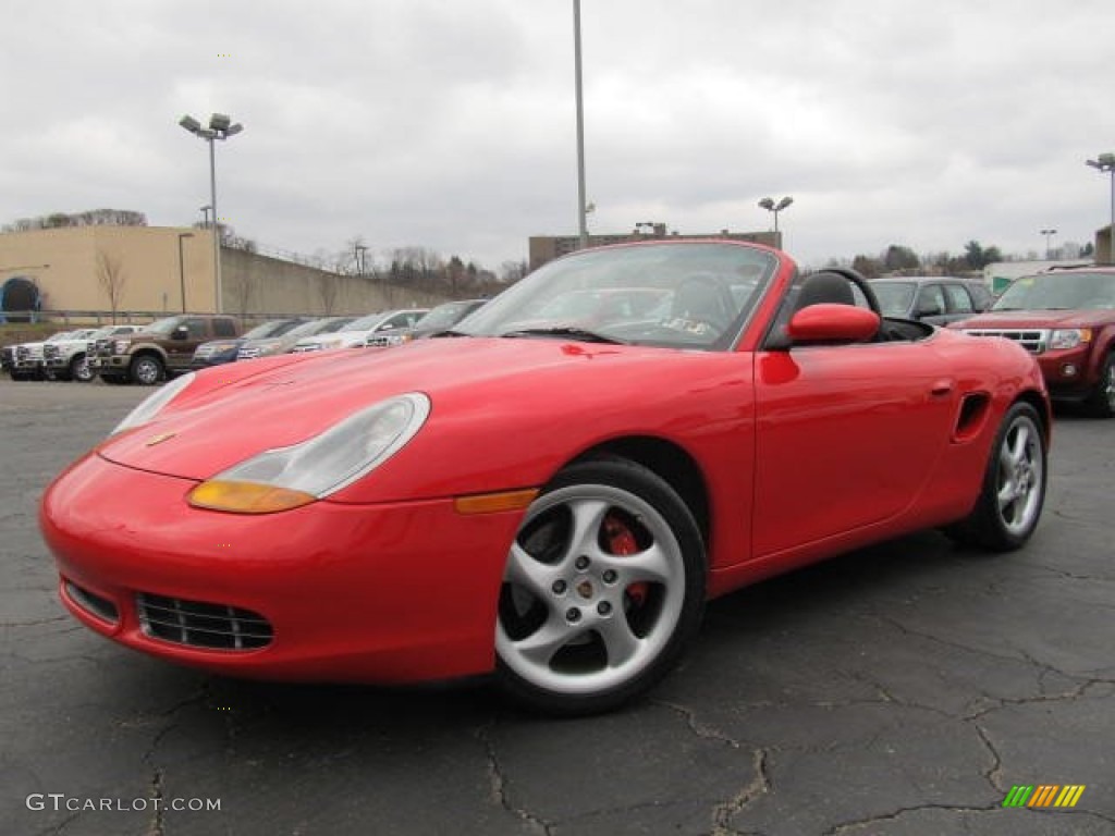 2000 Boxster S - Guards Red / Black photo #1