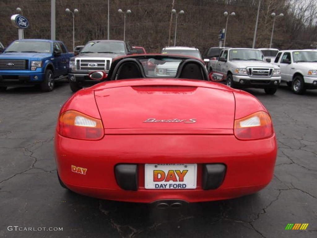 2000 Boxster S - Guards Red / Black photo #3