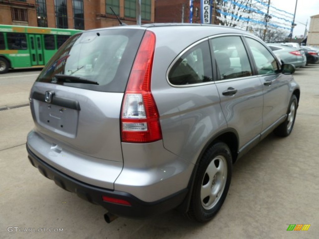 2008 CR-V LX 4WD - Whistler Silver Metallic / Gray photo #4