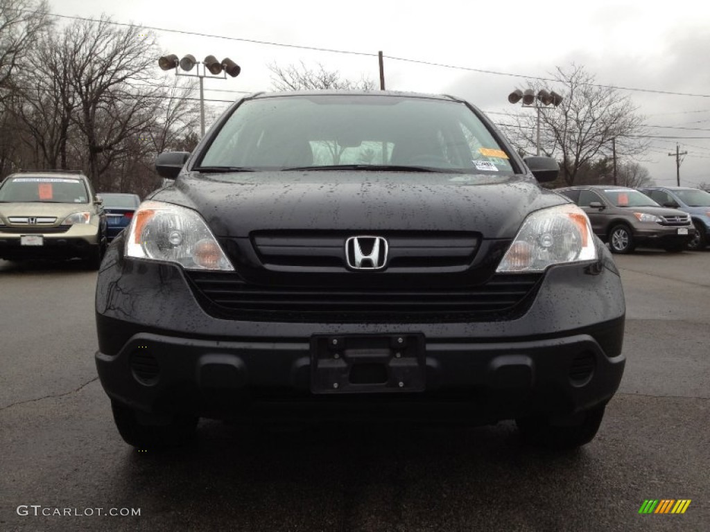 2008 CR-V LX 4WD - Nighthawk Black Pearl / Black photo #6