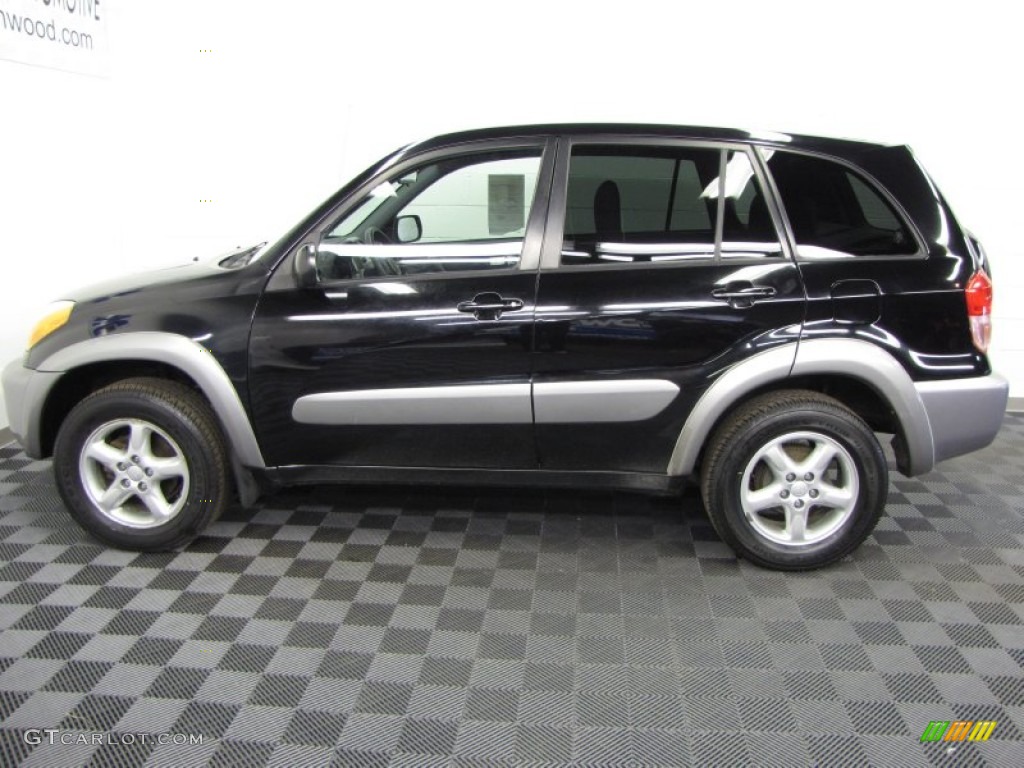 2001 RAV4 4WD - Black / Gray photo #7