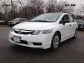 2009 Taffeta White Honda Civic DX-VP Sedan  photo #6