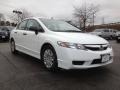 2009 Taffeta White Honda Civic DX-VP Sedan  photo #8