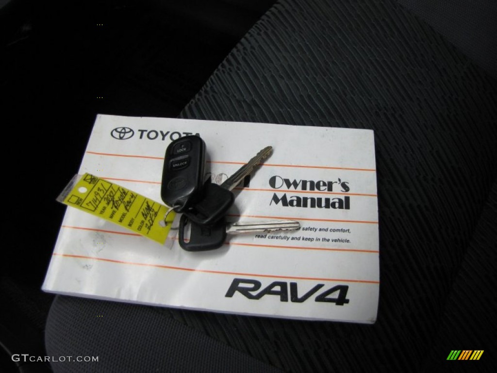 2001 RAV4 4WD - Black / Gray photo #31