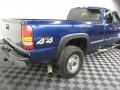 2002 Indigo Blue Metallic GMC Sierra 2500HD SLE Extended Cab 4x4  photo #4