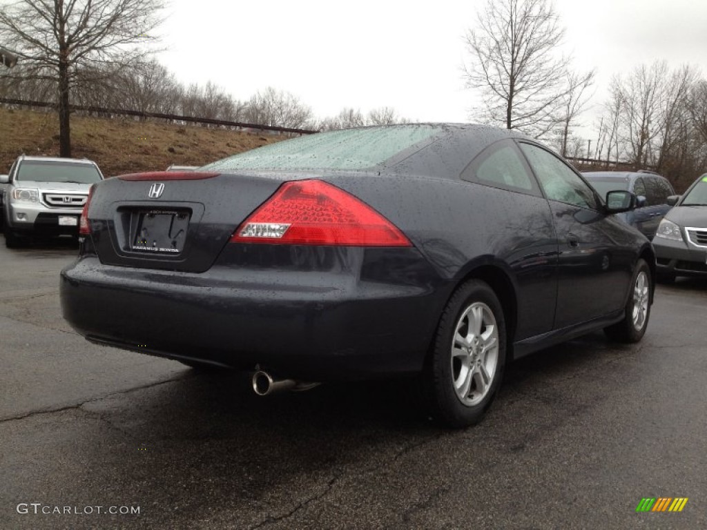 2007 Accord EX Coupe - Graphite Pearl / Black photo #10