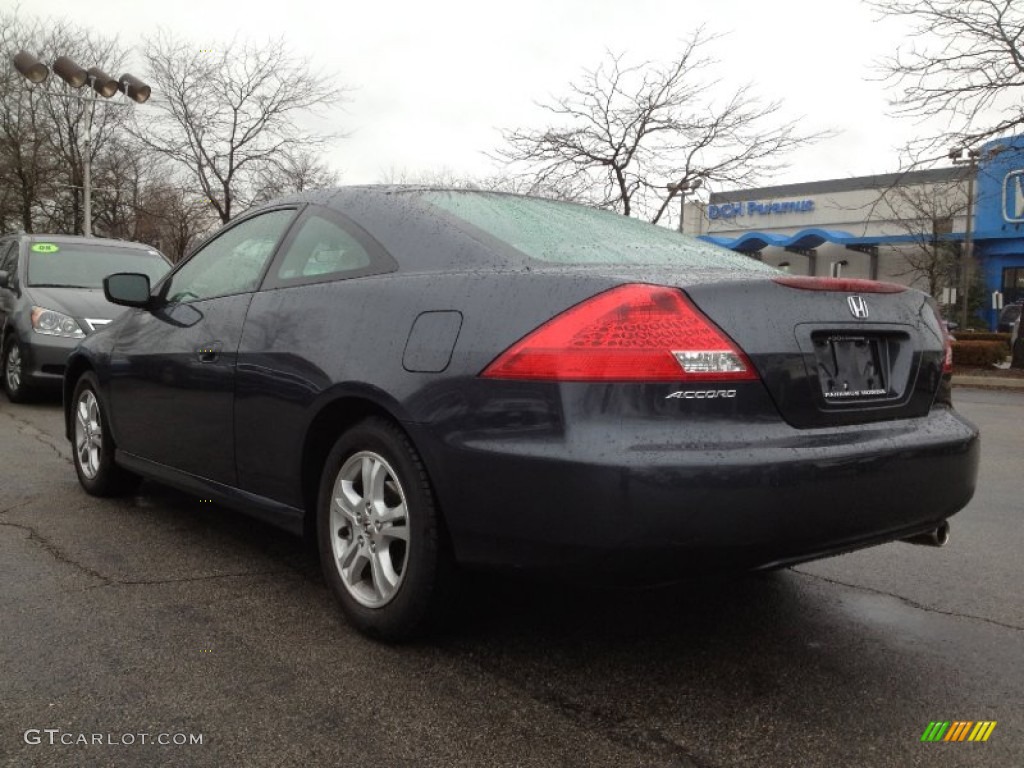 2007 Accord EX Coupe - Graphite Pearl / Black photo #12