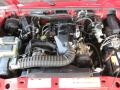 2000 Bright Red Ford Ranger XLT Regular Cab 4x4  photo #9