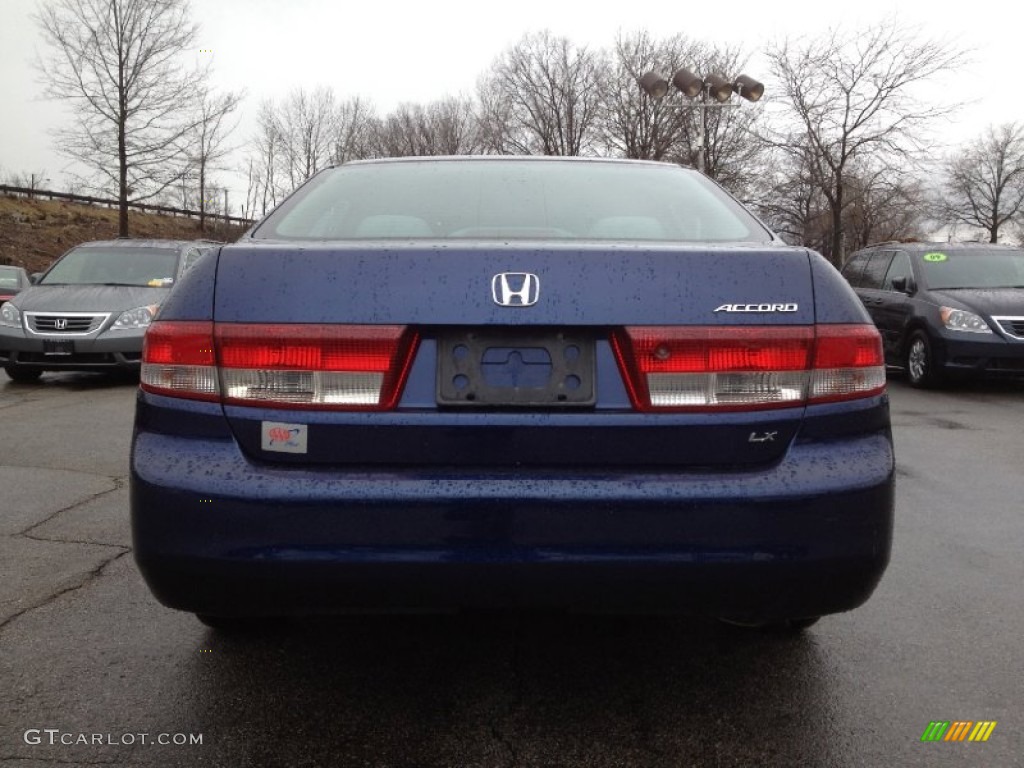 2003 Accord LX Sedan - Eternal Blue Pearl / Gray photo #10