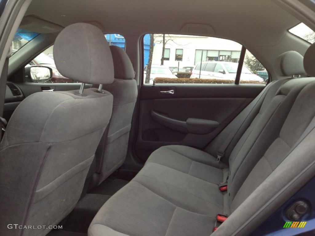 2003 Accord LX Sedan - Eternal Blue Pearl / Gray photo #12