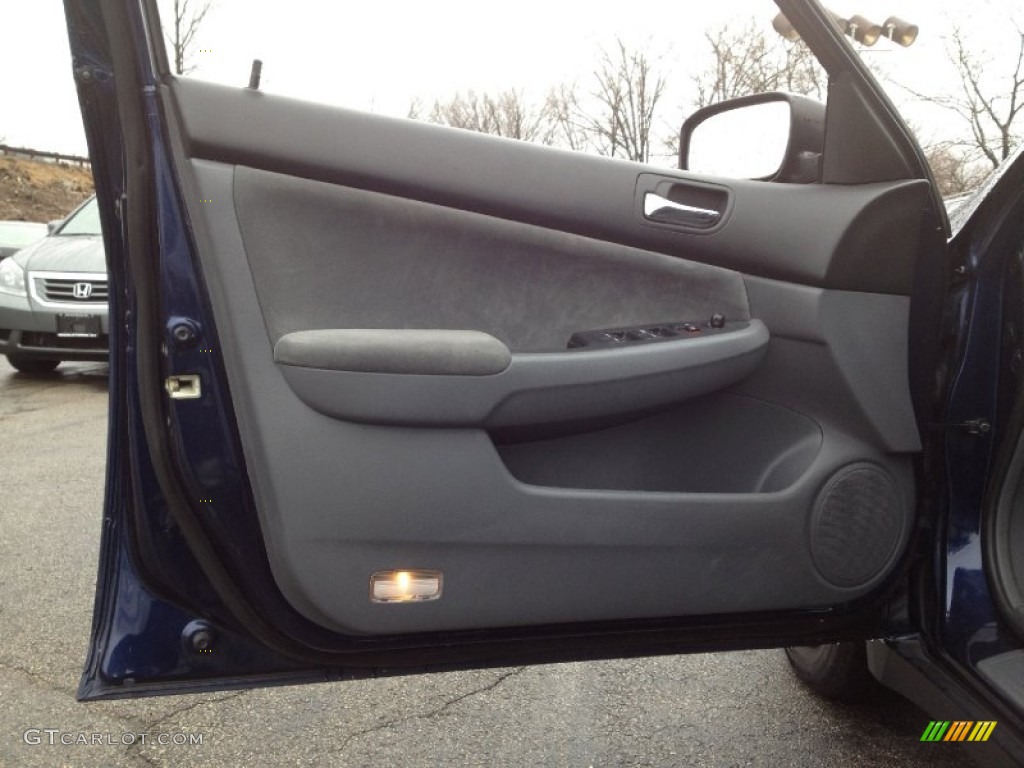 2003 Accord LX Sedan - Eternal Blue Pearl / Gray photo #18