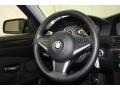 Black 2009 BMW 5 Series 550i Sedan Steering Wheel
