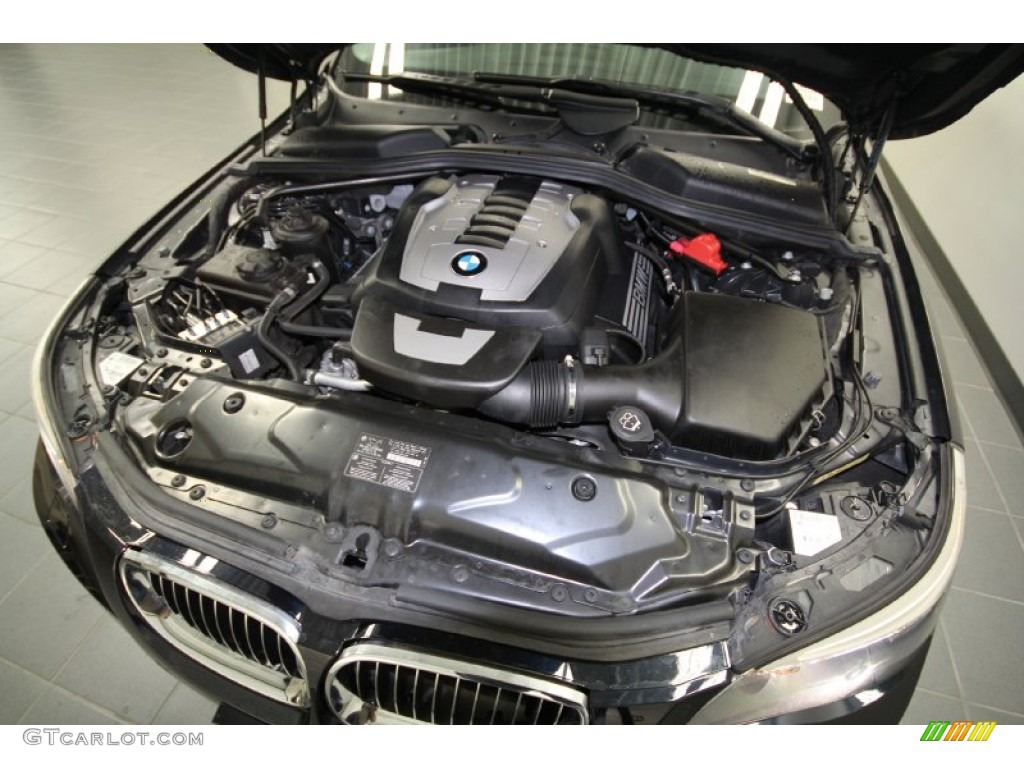 2009 BMW 5 Series 550i Sedan 4.8 Liter DOHC 32-Valve VVT V8 Engine Photo #61728742