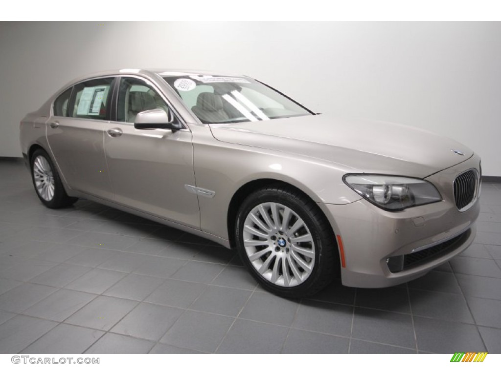 Cashmere Silver Metallic 2009 BMW 7 Series 750Li Sedan Exterior Photo #61728773