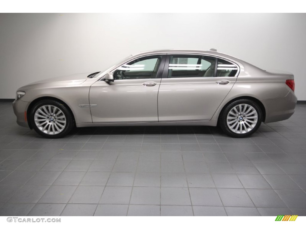 Cashmere Silver Metallic 2009 BMW 7 Series 750Li Sedan Exterior Photo #61728783