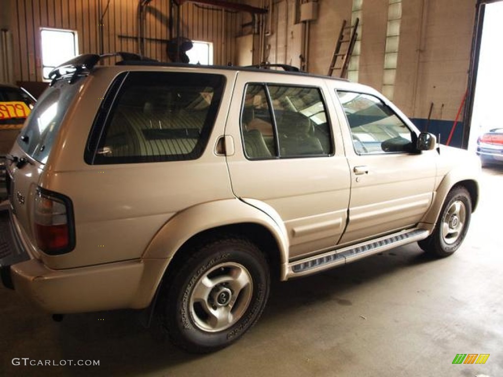 1999 QX4 4x4 - Tuscan Beige Metallic / Beige photo #4