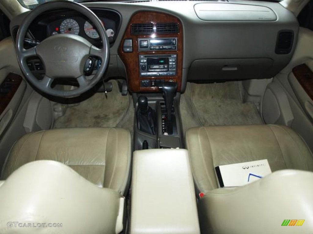 1999 QX4 4x4 - Tuscan Beige Metallic / Beige photo #6