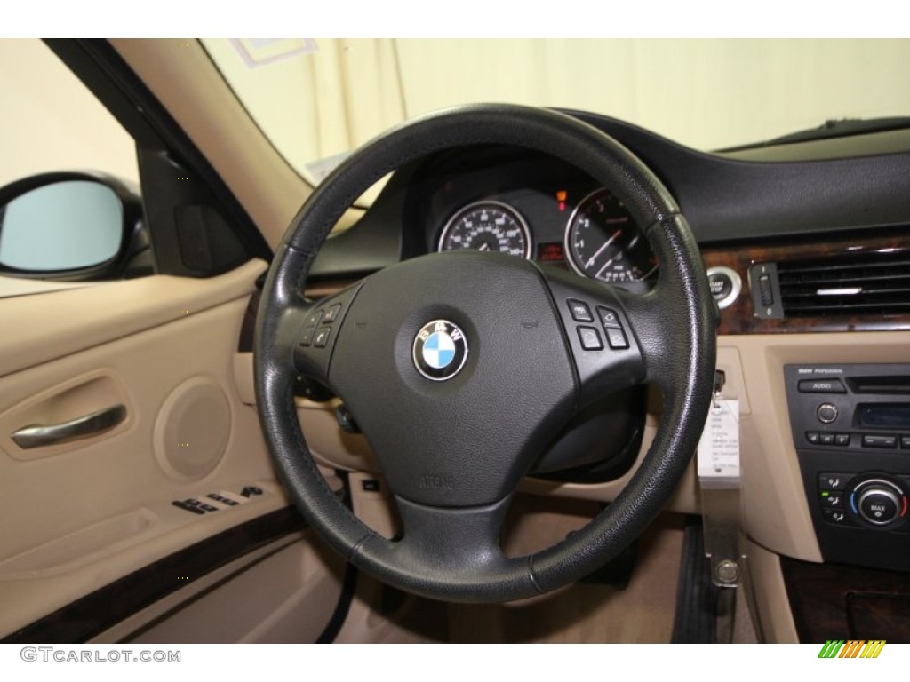 2008 3 Series 328i Sedan - Arctic Metallic / Beige photo #30