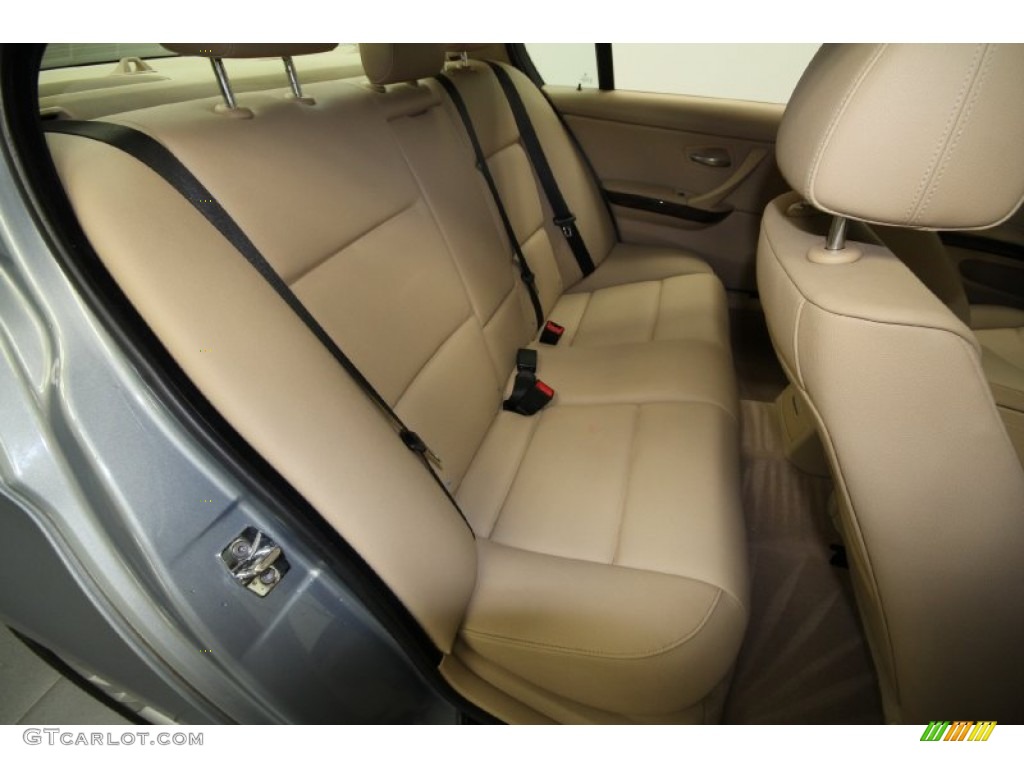 2008 3 Series 328i Sedan - Arctic Metallic / Beige photo #35