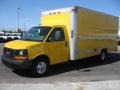 Front 3/4 View of 2008 Savana Cutaway 3500 Commercial Moving Truck