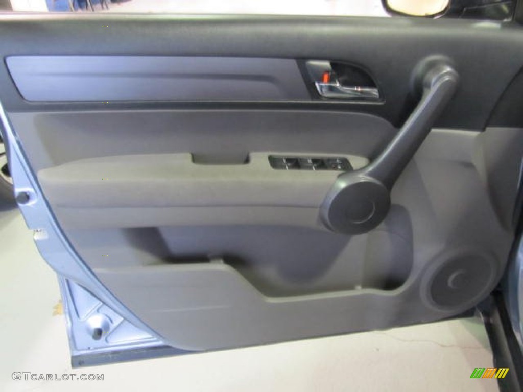 2008 CR-V LX 4WD - Glacier Blue Metallic / Gray photo #8