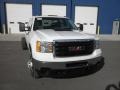 Summit White - Sierra 3500HD Crew Cab Dually Chassis Photo No. 2