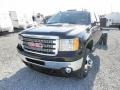 Onyx Black - Sierra 3500HD SLE Crew Cab 4x4 Dually Chassis Photo No. 3