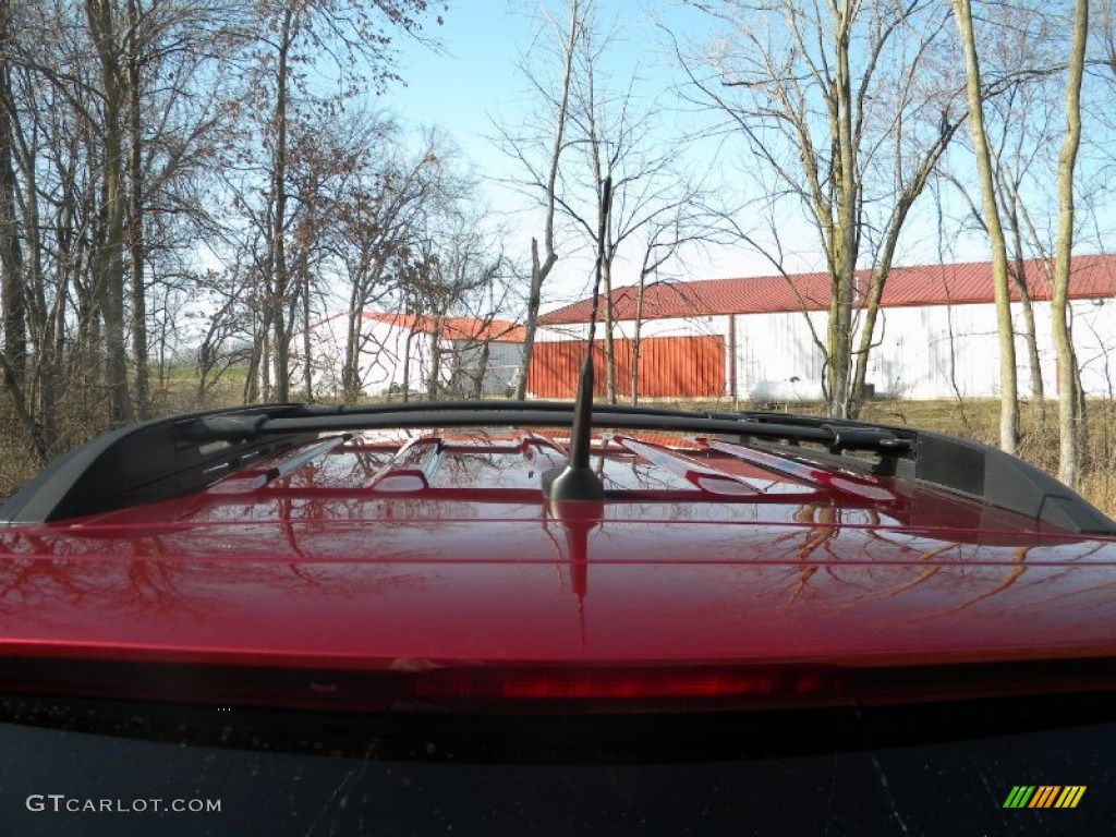 2010 Equinox LT AWD - Cardinal Red Metallic / Jet Black/Light Titanium photo #49