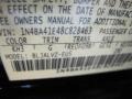  2008 Maxima 3.5 SE Super Black Color Code KH3