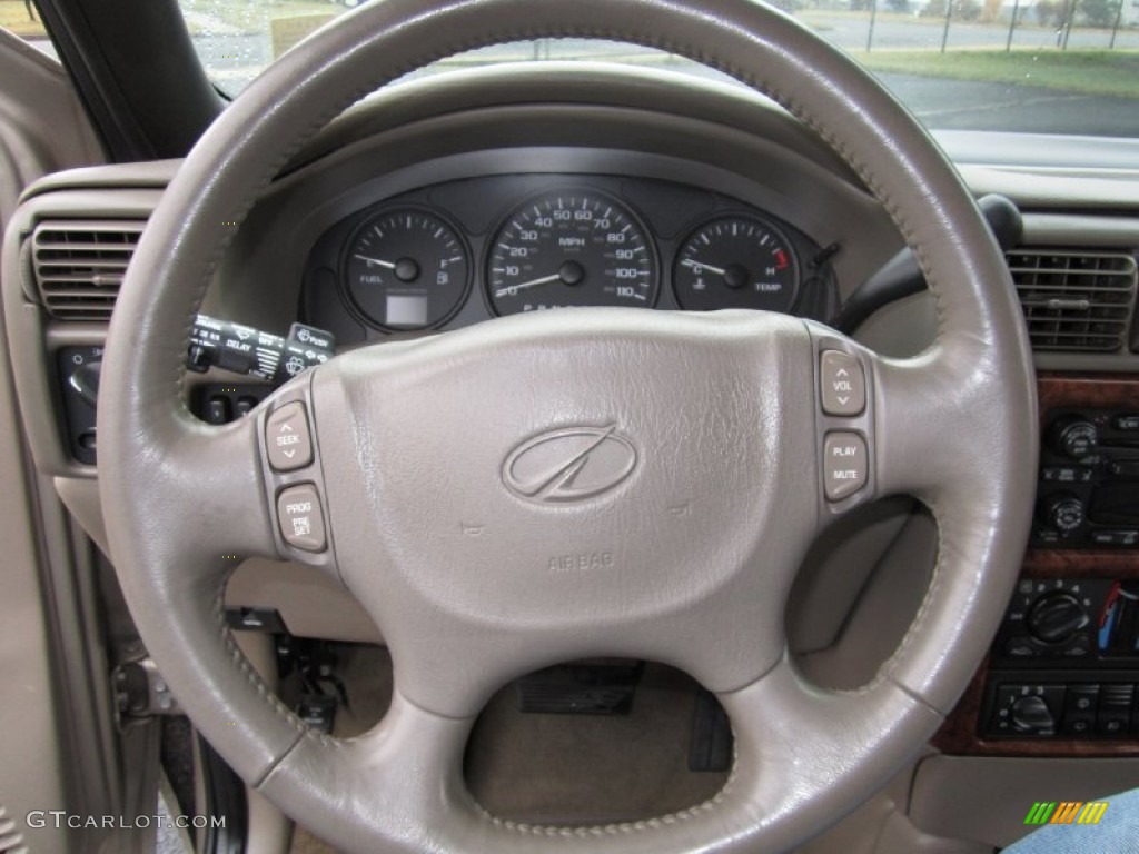 2004 Oldsmobile Silhouette Premier Beige Steering Wheel Photo #61733740