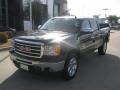 2012 Onyx Black GMC Sierra 1500 SLE Crew Cab  photo #1