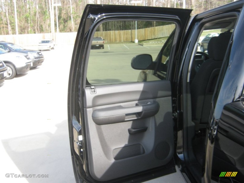 2012 Sierra 1500 SLE Crew Cab - Onyx Black / Ebony photo #17