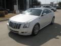 2012 White Diamond Tricoat Cadillac CTS Coupe  photo #1