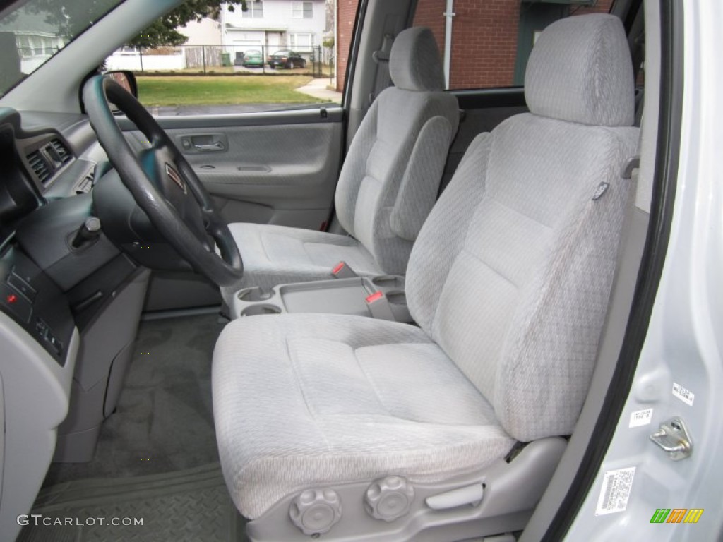 Quartz Gray Interior 2002 Honda Odyssey LX Photo #61734231