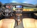 2009 BMW 5 Series Natural Brown Dakota Leather Interior Dashboard Photo