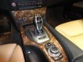 2009 BMW 5 Series Natural Brown Dakota Leather Interior Transmission Photo