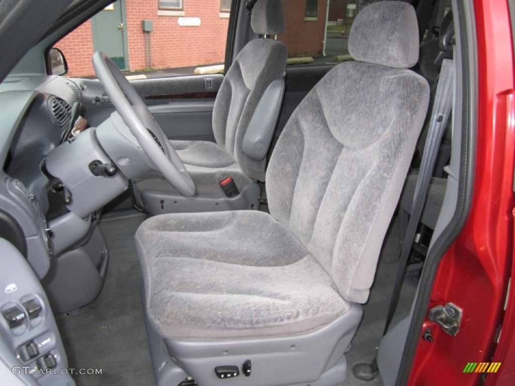 Mist Gray Interior 2000 Chrysler Town & Country LX Photo #61734567