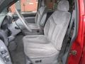 Mist Gray 2000 Chrysler Town & Country LX Interior Color