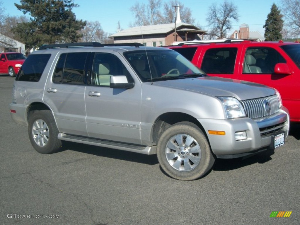2008 Mountaineer AWD - Vapor Silver Metallic / Charcoal Black photo #1