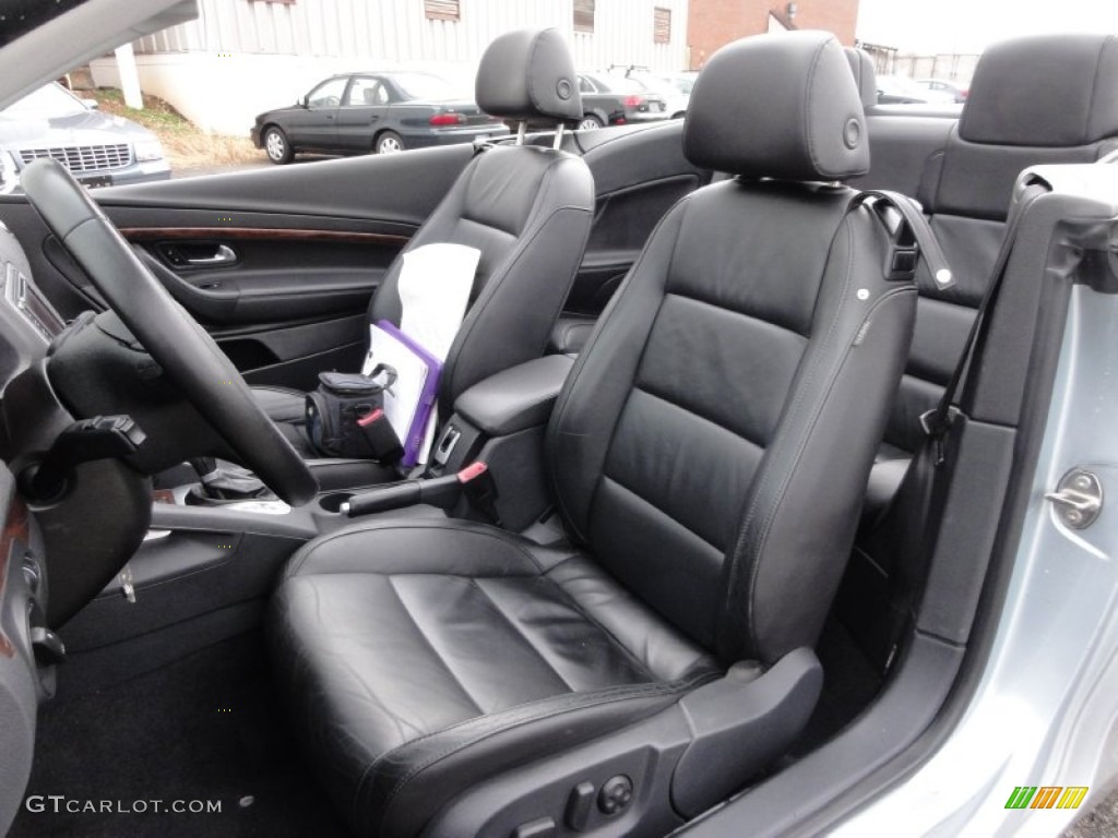 Titan Black Interior 2007 Volkswagen Eos 3.2 Photo #61736490
