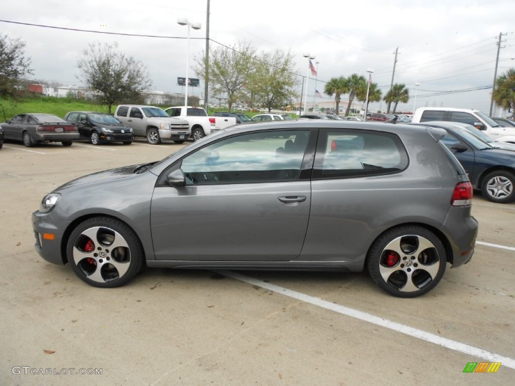 United Gray Metallic 2012 Volkswagen GTI 2 Door Exterior Photo #61736796