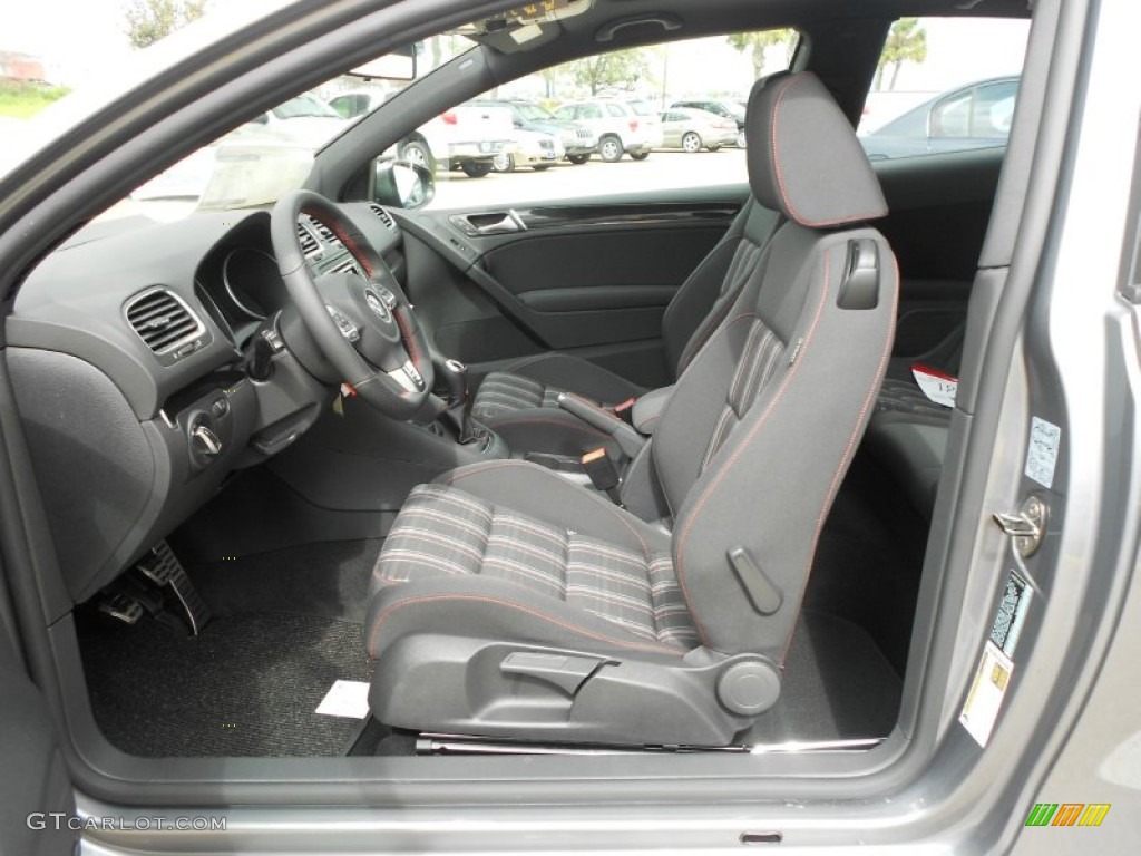 Titan Black Interior 2012 Volkswagen GTI 2 Door Photo #61736853