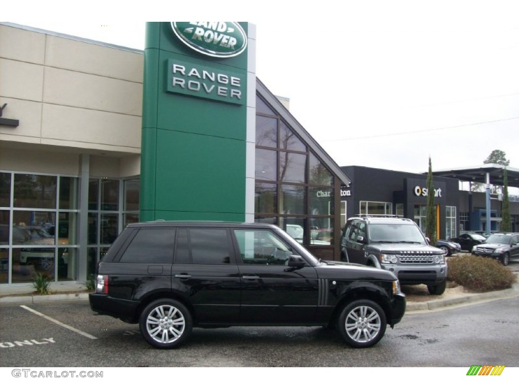 2010 Range Rover HSE - Santorini Black Pearl / Jet Black photo #1